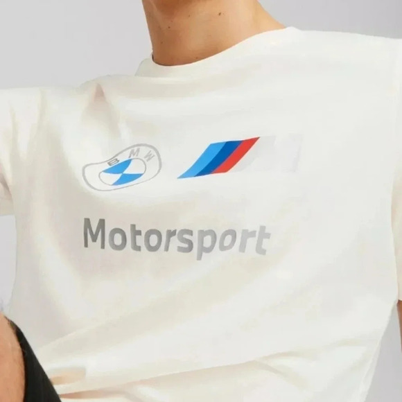 PUMA BMW MOTORSPORT ESSENTIAL LOGO TEE - Picture 8 of 9